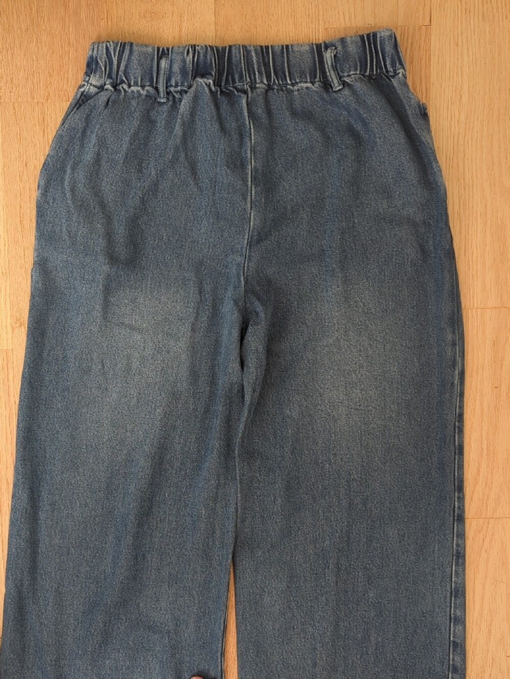 Young Fabulous & Broke YFB Wide-Leg High-Rise Paperbag Jeans LARGE - Picture 8 of 12